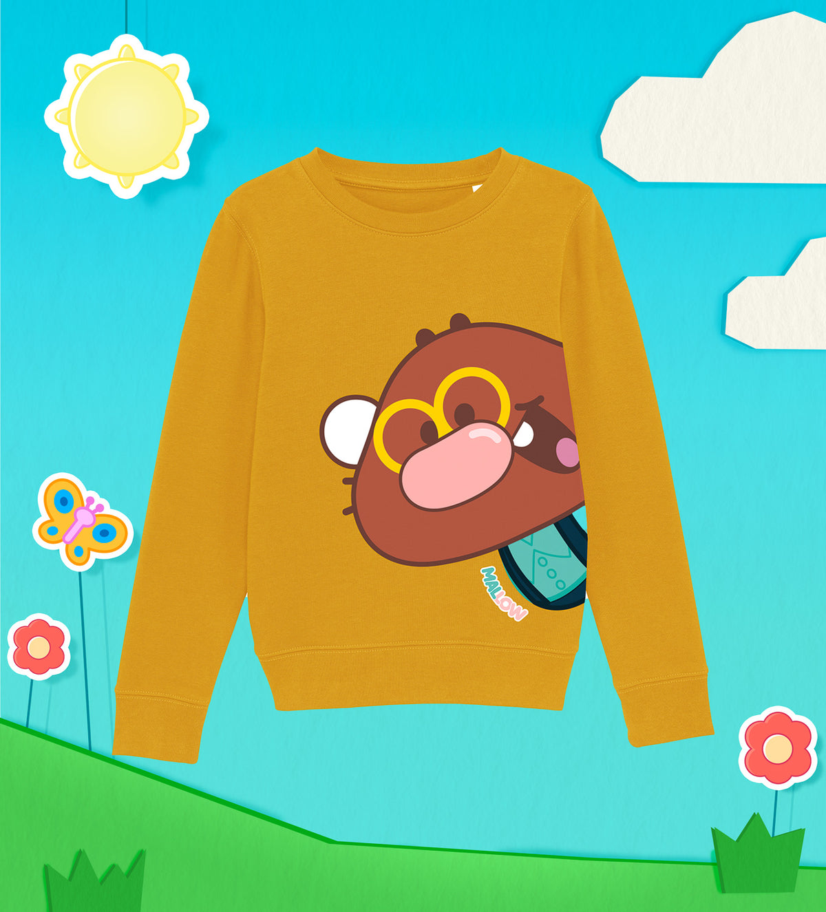 MALLOW Sweat-Shirt Coton Enfant