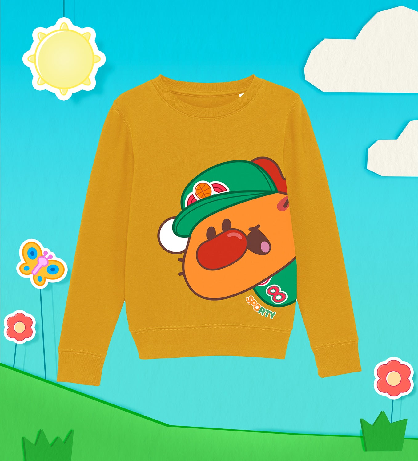 SPORTY Sweat-Shirt Coton Enfant