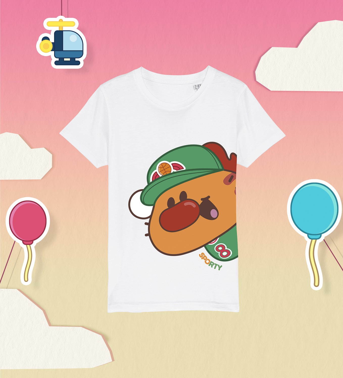 SPORTY Children's Cotton T-shirt