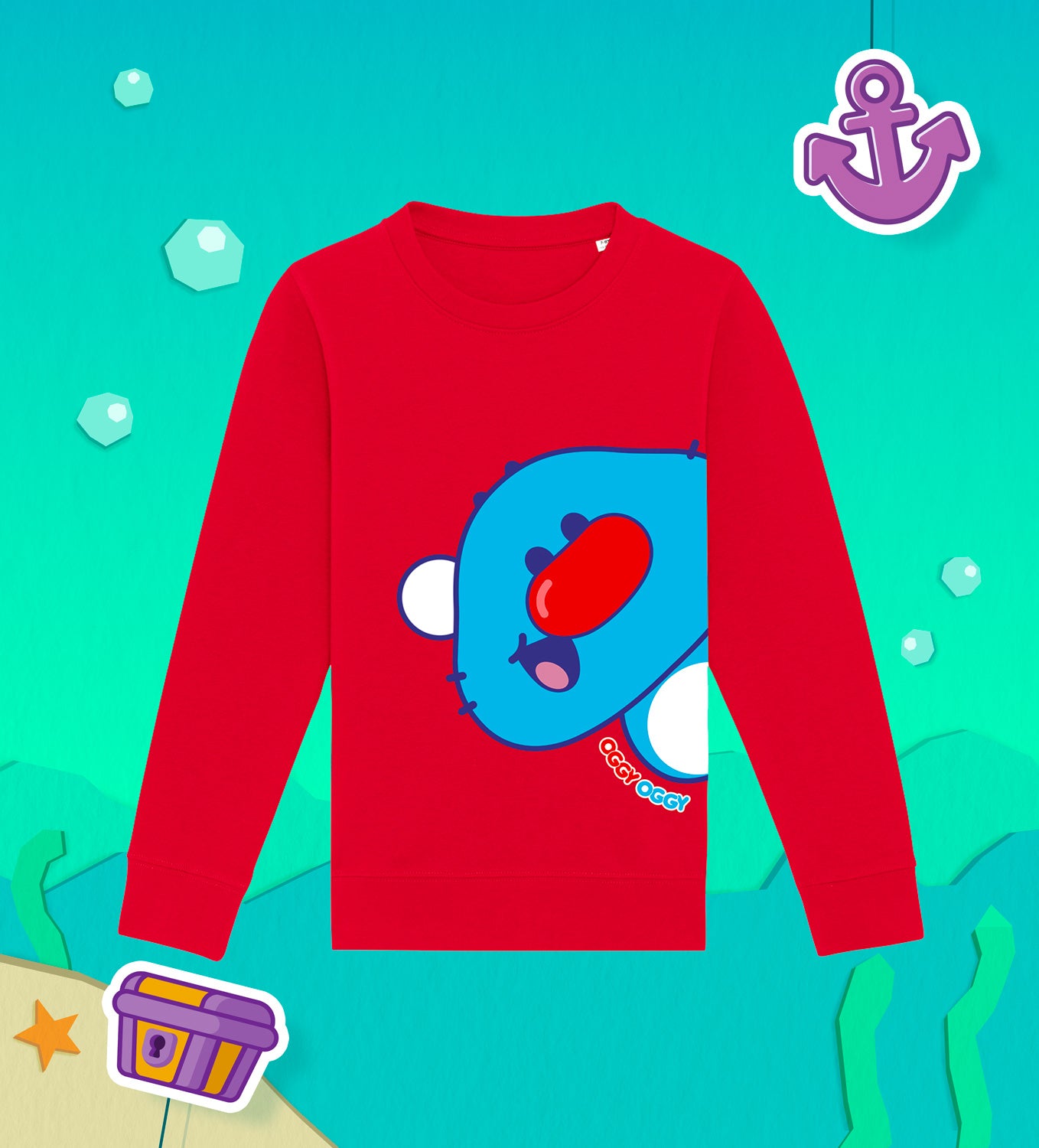OGGY OGGY Kids Cotton Sweatshirt