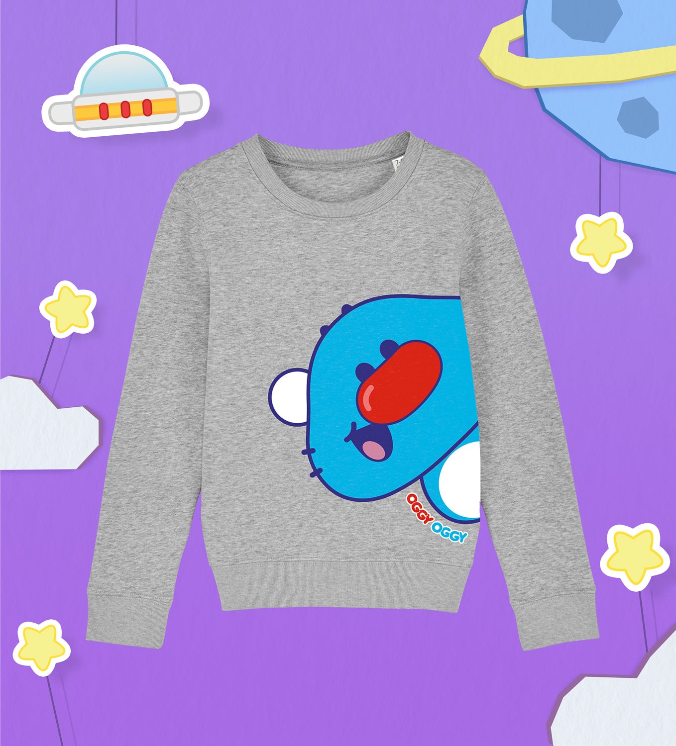 OGGY OGGY Kids Cotton Sweatshirt