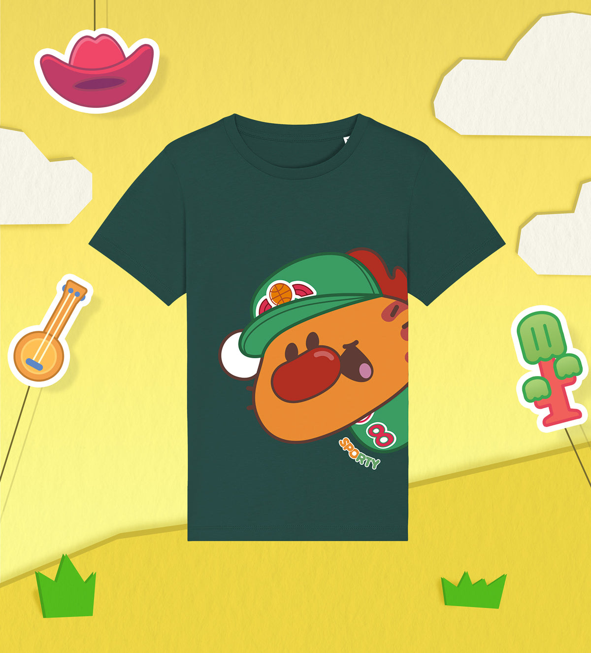 SPORTY T-shirt Coton Enfant