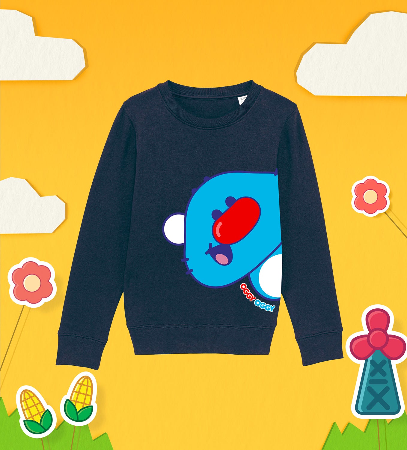 OGGY OGGY Kids Cotton Sweatshirt