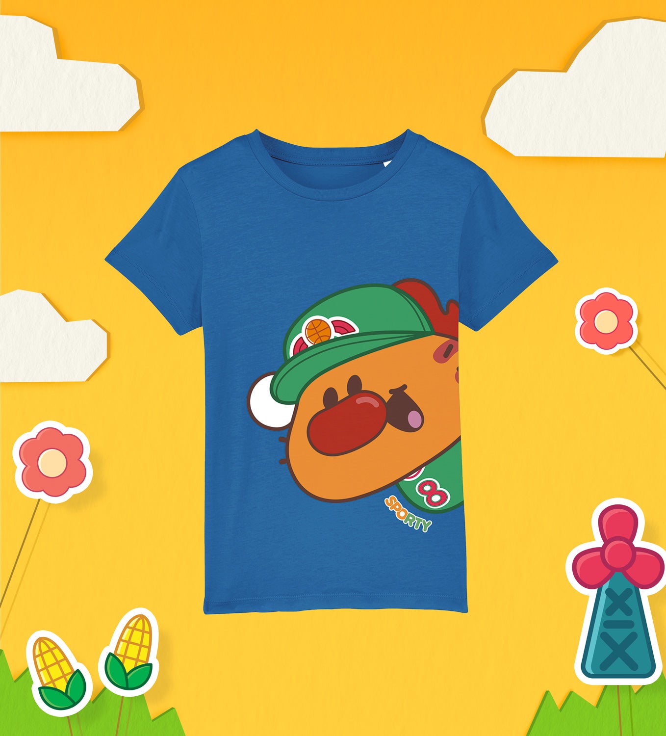 SPORTY Children's Cotton T-shirt