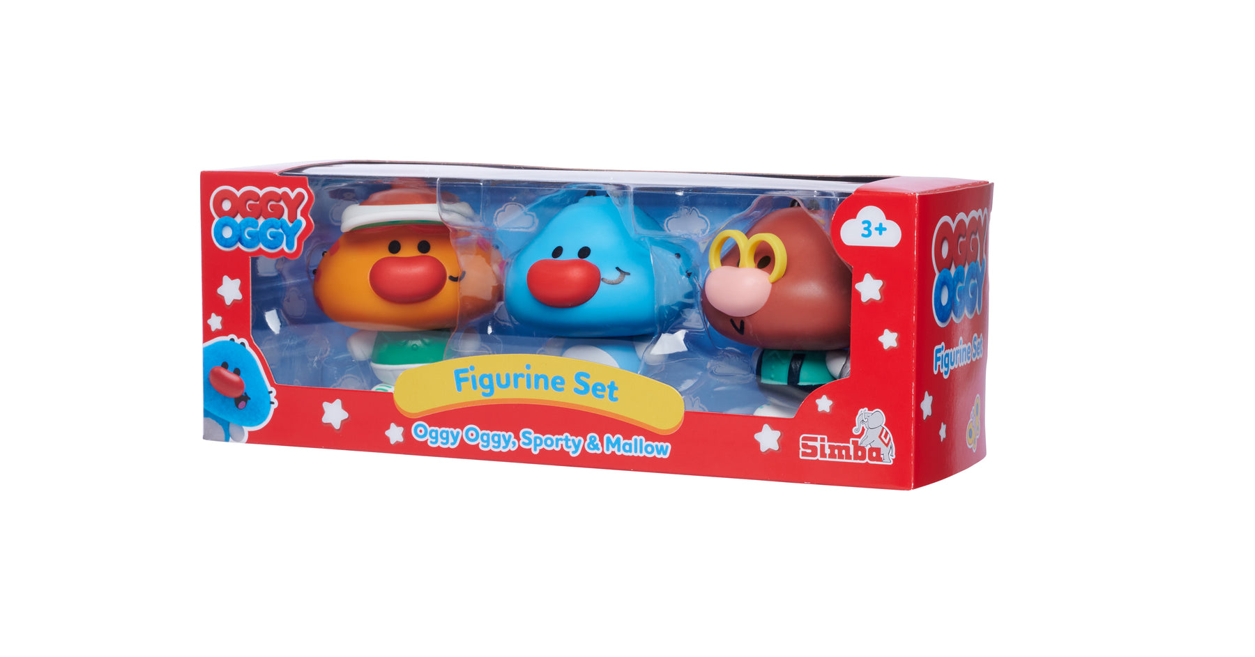 OGGY OGGY Set of 3 Figurines