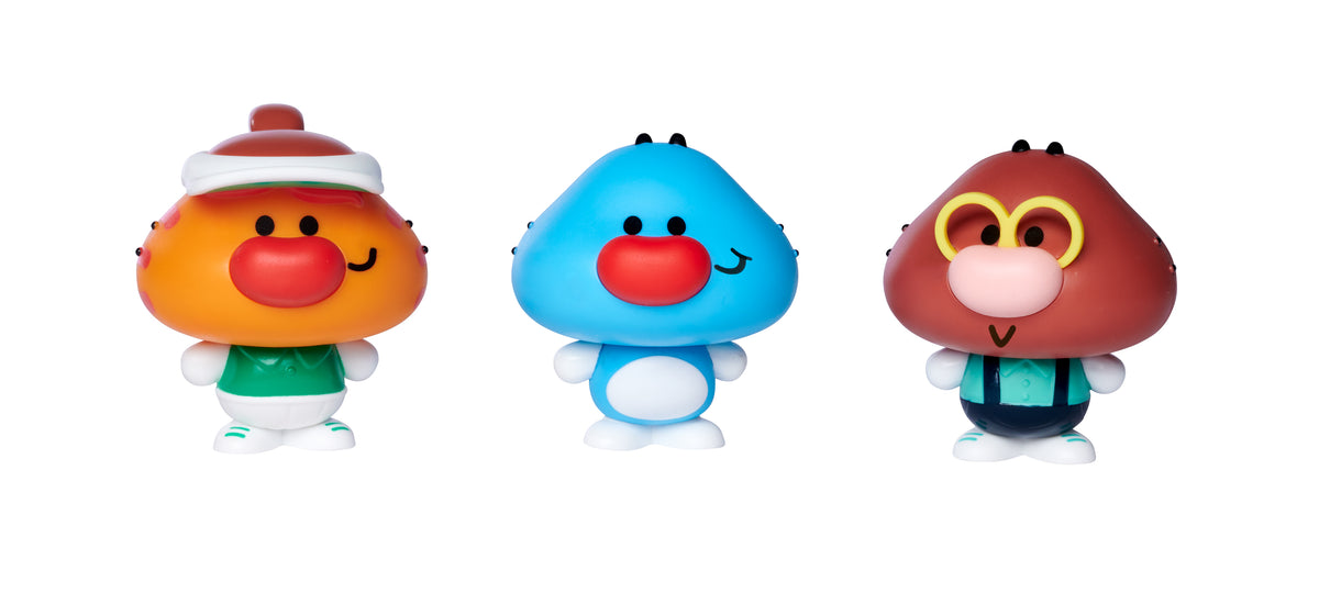 OGGY OGGY Set de 3 Figurines