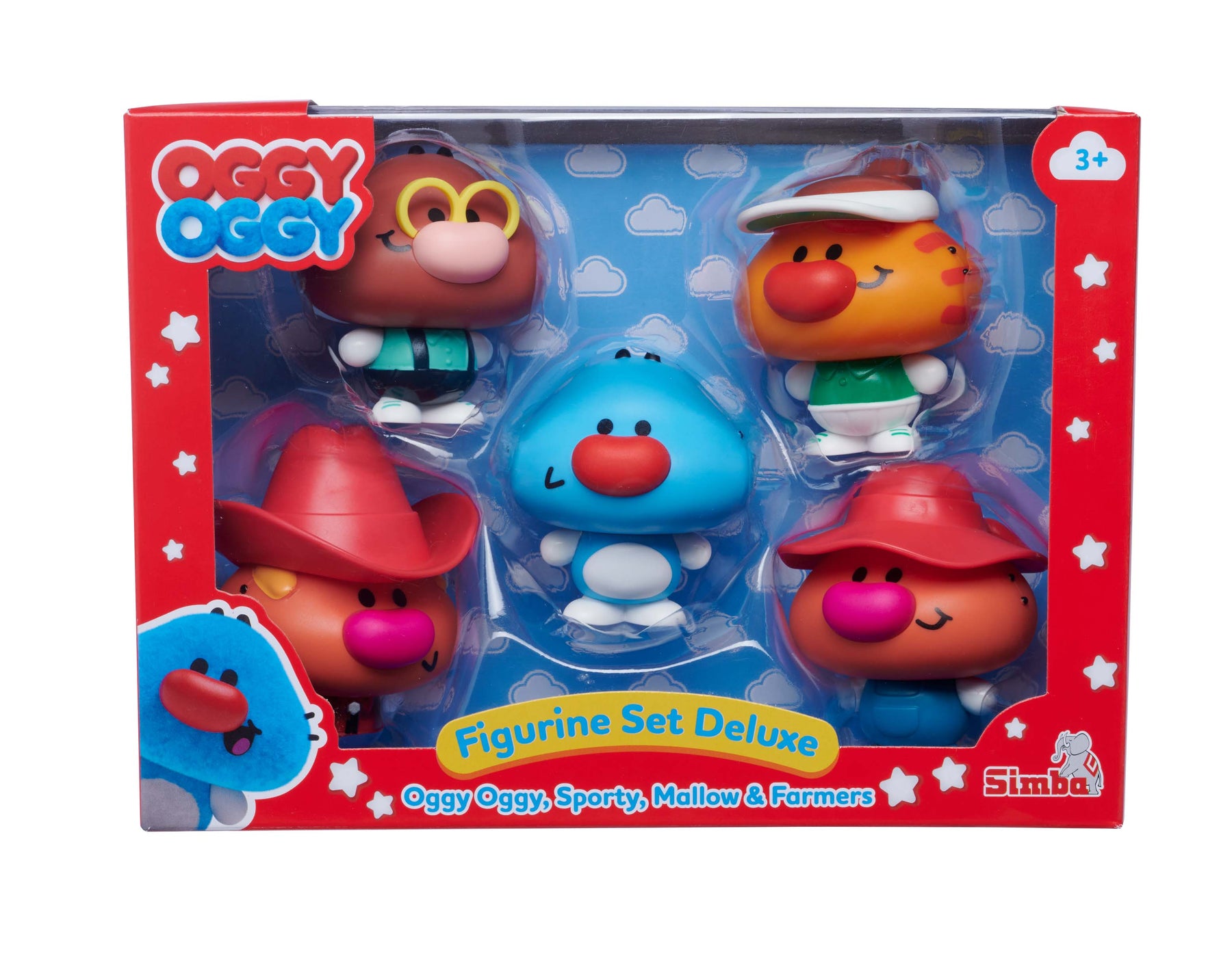 OGGY OGGY Set of 5 Figurines