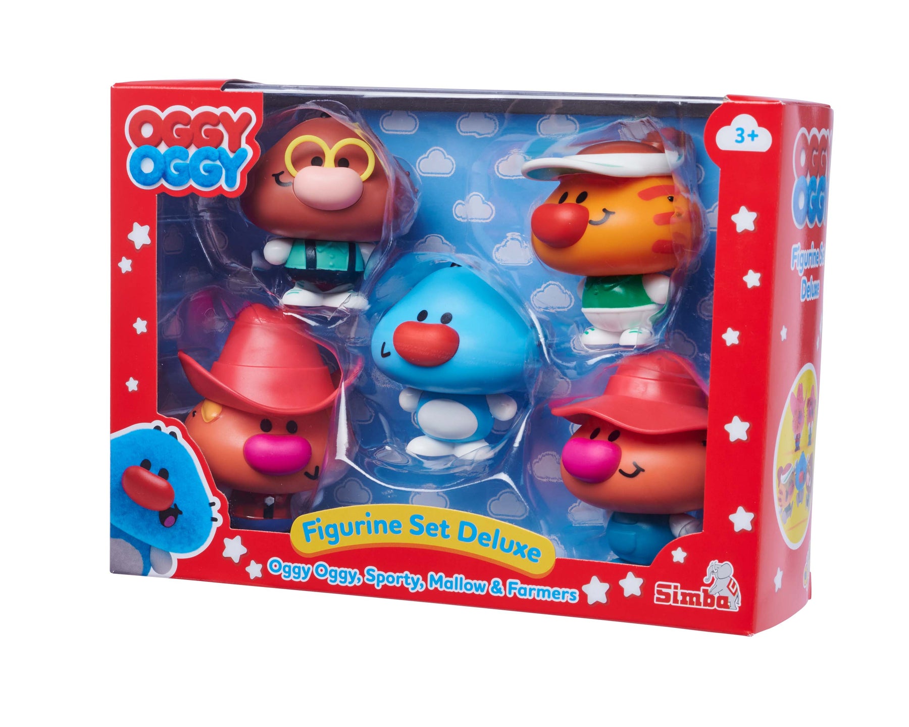 OGGY OGGY Set of 5 Figurines