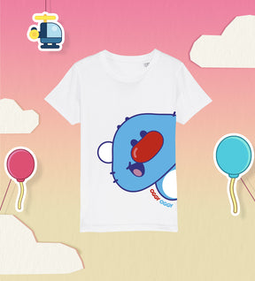 T-shirt basique 100 % coton géométrique bleu George Girls T-shirt basique 100 % coton géométrique bleu George Girls