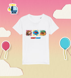 OGGY OGGY et ses amis T-shirt Coton Enfant