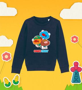 OGGY OGGY, SPORTY and MALLOW Kids Cotton Sweatshirt 