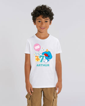 OGGY OGGY Customizable Birthday Cotton T-Shirt for Kids